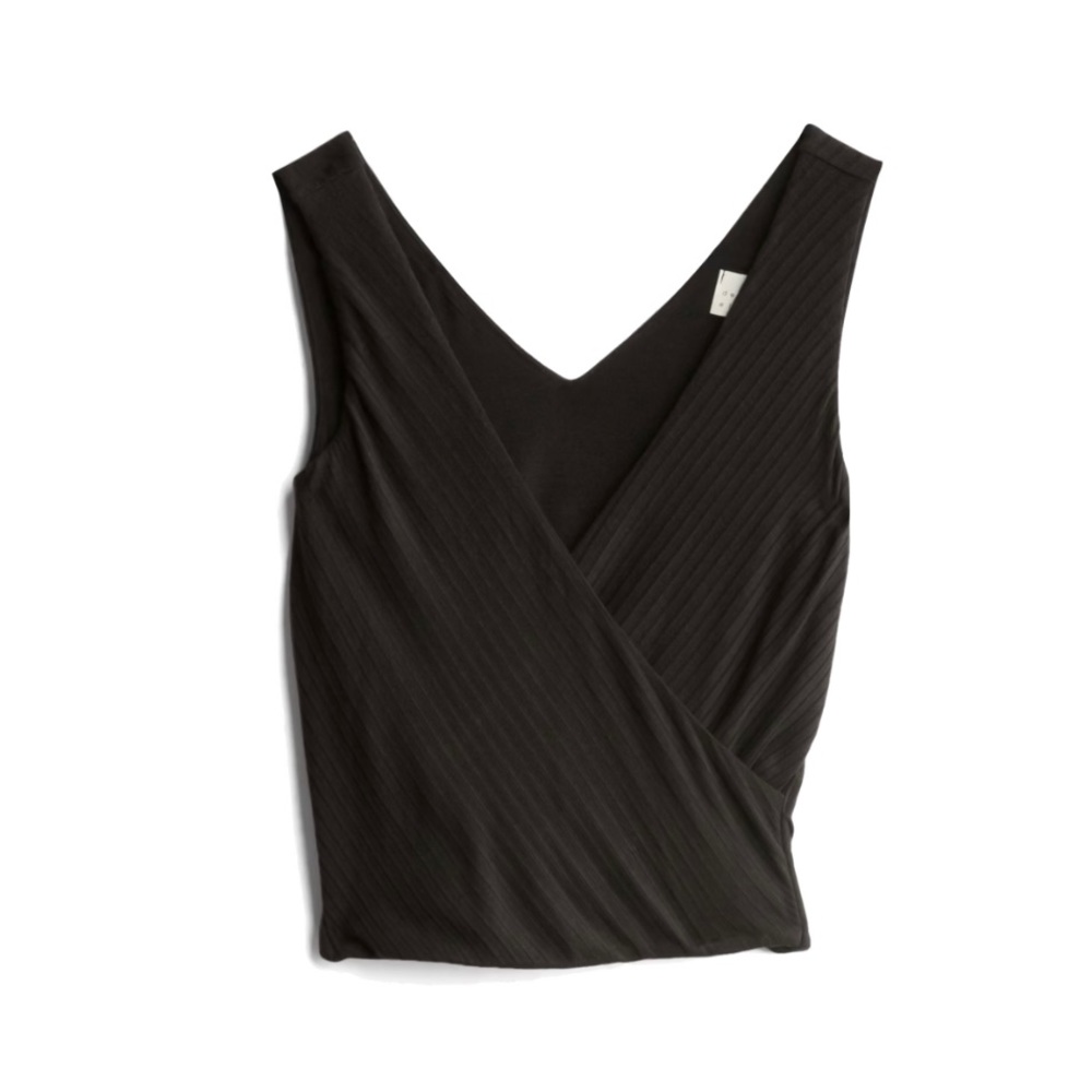 Dee Elly sleeveless Wrap crop top size medium